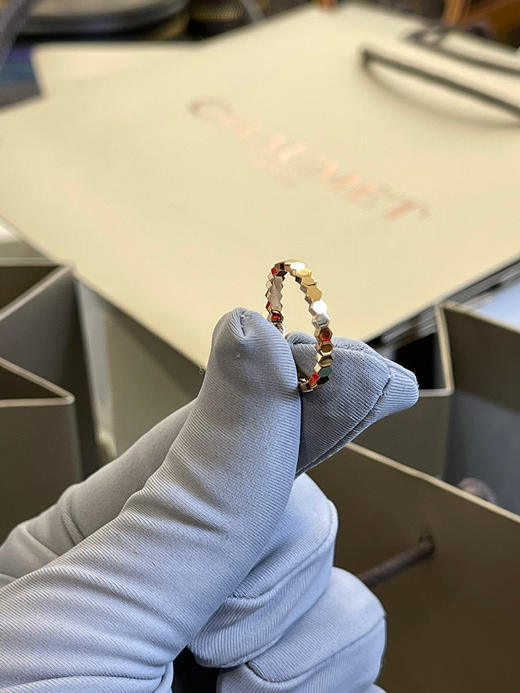 尚美蜂巢戒指-光版无钻 商品图1