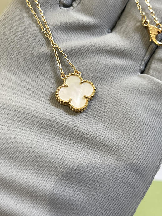 Vca幸运四叶草🍀项链-白色 商品图4