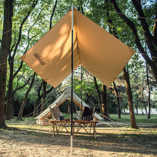 【已下架】预售 | Naturehike挪客 柔supple棉布方形天幕 【天幕杆需另购】[福利品] 商品图3