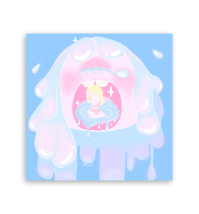 CandyMoon『泪人』｜艺术微喷画