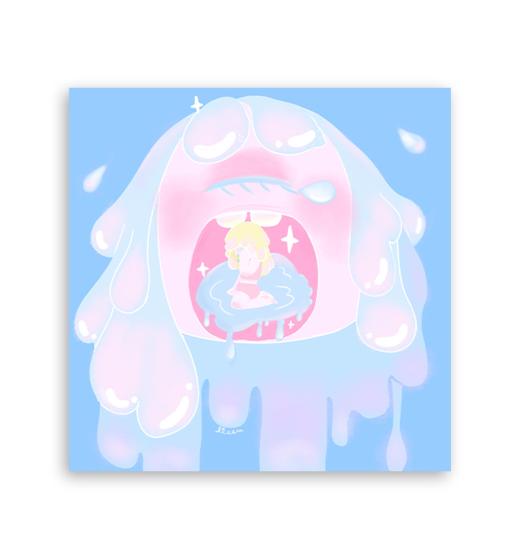 CandyMoon『泪人』｜艺术微喷画 商品图0