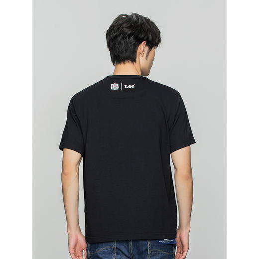 Lee宫廷文化“一品云鹤”潮服22春季新品舒适男短袖T恤LMT0015503RX00FK14000/K11000 商品图1
