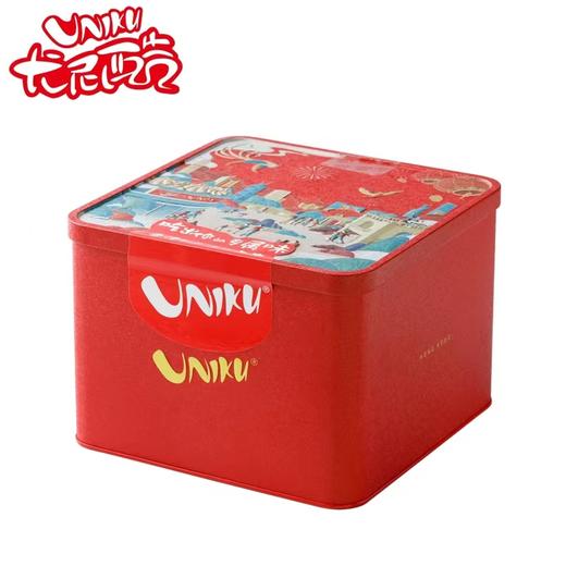 中国香港尤尼酷繁花似锦港式曲奇饼干礼盒336g/051988 奶香浓郁铁制礼盒 商品图3