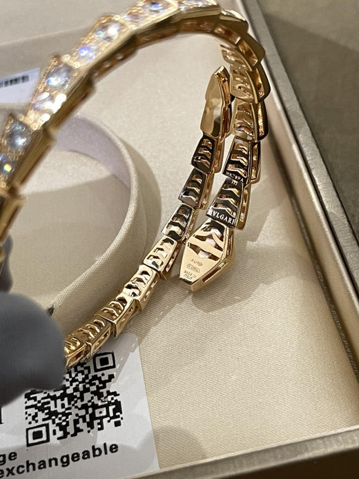 宝格丽蛇手镯-玫瑰金 商品图9