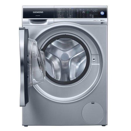 西门子10公斤全自动变频滚筒洗衣机四重超氧 除菌除螨 除味护衣 防过敏程序XQG100-WG54C3B8HW 商品图4