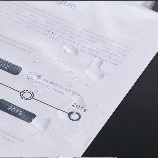 11孔文件保护袋a4透明款4c6c100个/包档案袋文件套防水活页袋资料袋加厚透明塑料办公收纳透明袋打孔薄软十一孔插页袋 商品图2