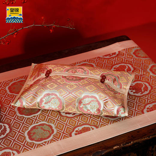 【皇锦】织锦纸巾盒·狮子 商品图1