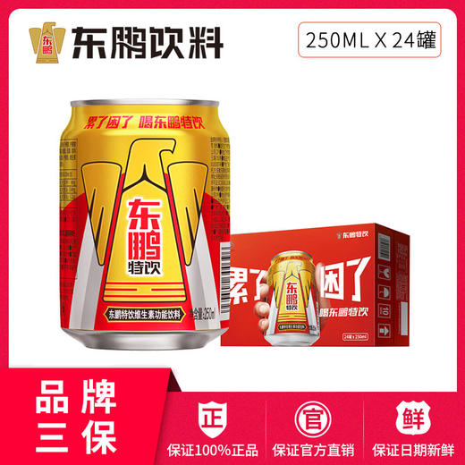 东鹏特饮维生素功能饮料250ML*24罐/整箱维生素抗疲劳功能饮料 商品图0