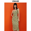 VIMAGE/纬漫纪夏季新款印花时尚气质吊带连衣裙V1707335 商品缩略图3