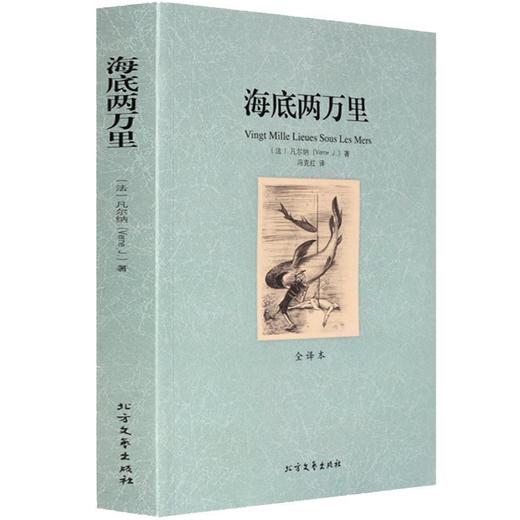 【正版】海底两万里(全译本)/世界文学名著 无删减原版原著全文翻译 儿童文学名著青少年中小学生课外阅读书籍 商品图0