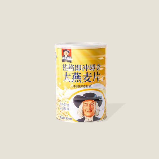 桂格即冲即食严选薄片大燕麦片 800g 商品图0