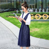 修身显瘦，背带裙牛仔连衣裙女中长款连衣裙HR-QTBY8178 商品缩略图3
