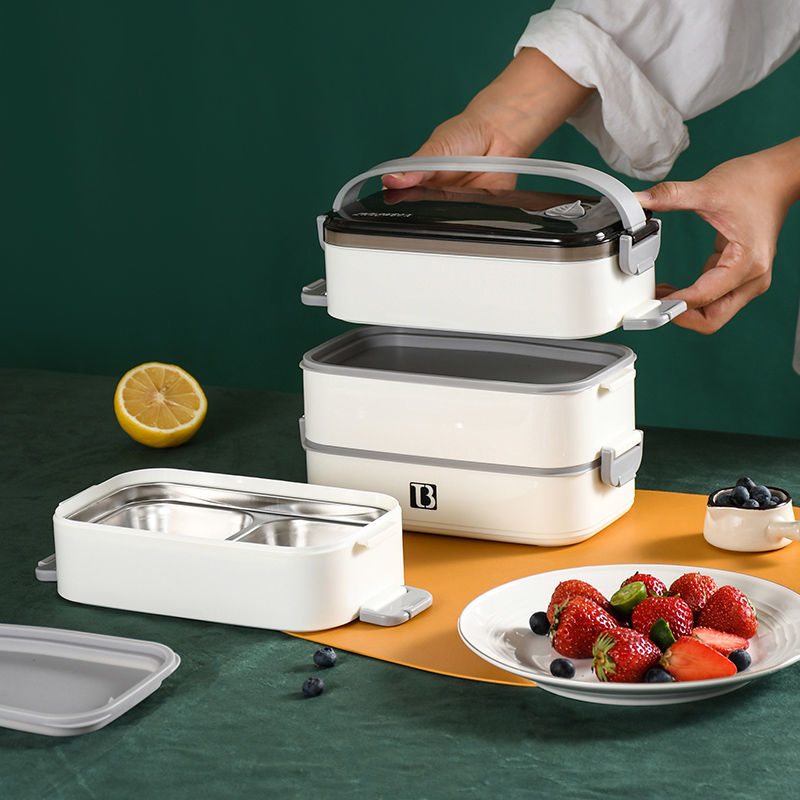 304不锈钢多层便当盒，多层大容量，可微波，便捷携带，隔味保温饭盒