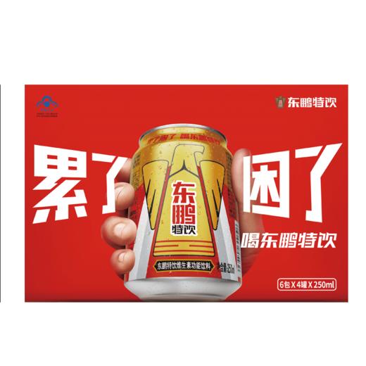 东鹏特饮维生素功能饮料250ML*24罐/整箱维生素抗疲劳功能饮料 商品图4