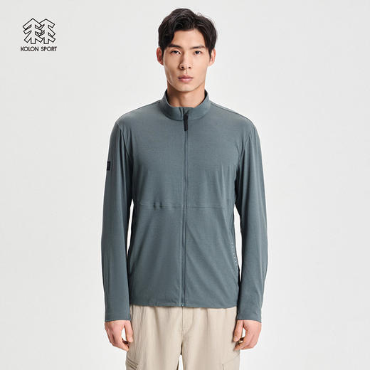 KOLONSPORT可隆防晒男款户外徒步外套吸湿速干皮肤衣LHJK2MT561 商品图1
