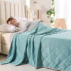 【冰泉凉感被】会呼吸的夏凉被空调被，A类标准，舒适裸睡，丝滑触感 清凉不闷热 整张羽丝棉填充 ，可水洗 商品缩略图4