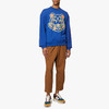 KENZO 高田贤三 抽象大虎头 男士卫衣 蓝色 FC55 SW526 4ML 74 商品缩略图3