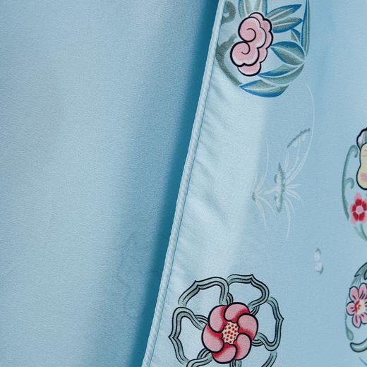 【皇锦】真丝被套印花单人桑蚕丝被套·皮球花 商品图4