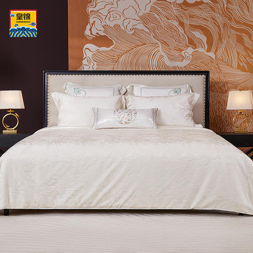 【皇锦】丝棉提花被套·龙凤莲花 商品图3