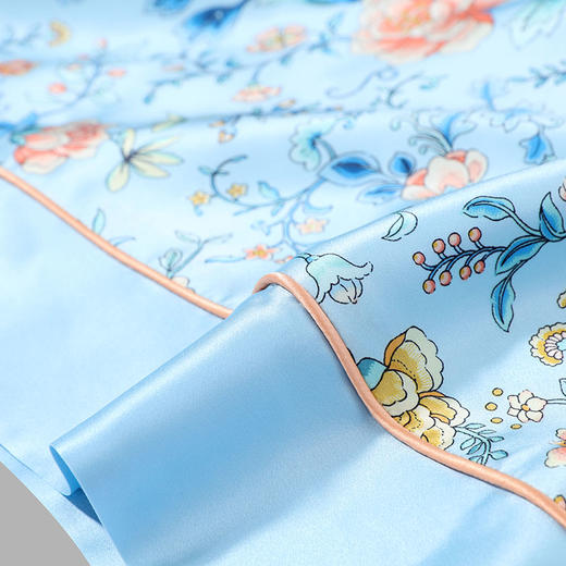 【皇锦】印花蚕丝大三件套-繁花似锦 商品图5