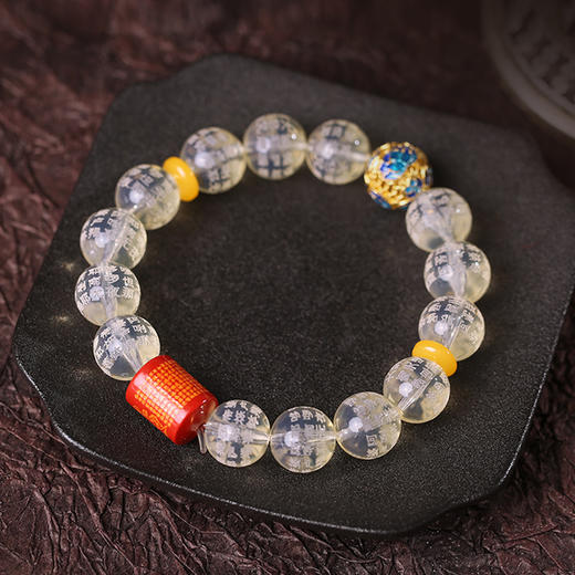 无金属羽毛手链灵机生活馆珐琅手链 商品图0