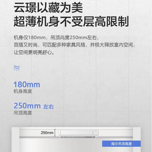 海尔（Haier）中央空调KFRD-52NW/62DCA21Z 商品图12