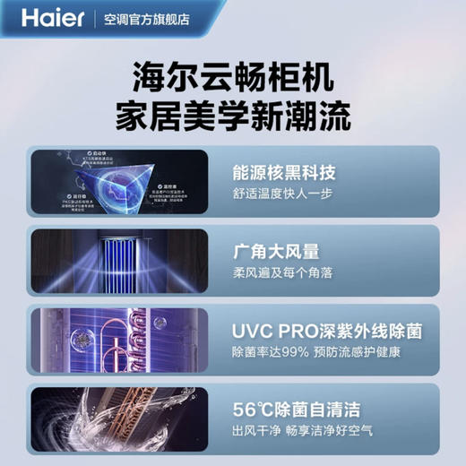 海尔（Haier）空调KFR-72LW/81@U1-Lt云畅 商品图5