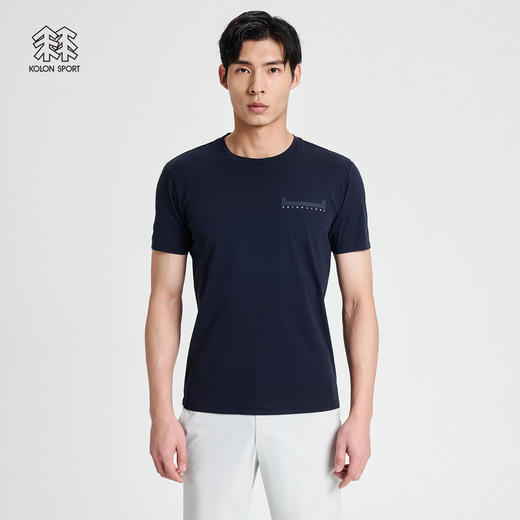 KOLONSPORT可隆户外休闲衣速干运动上衣弹力打底男款防晒短袖T恤LHRT2MT567 商品图4