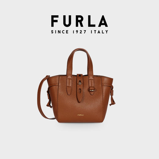FURLA芙拉NET热卖女士迷你托特包菜篮子手提袋 商品图2