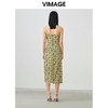 VIMAGE/纬漫纪夏季新款印花时尚气质吊带连衣裙V1707335 商品缩略图5