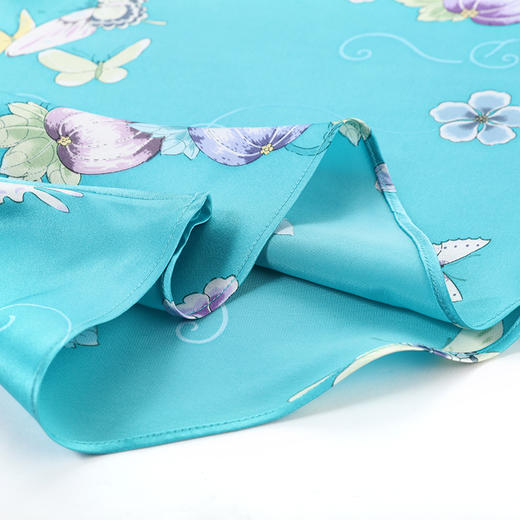 【皇锦】印花吊带真丝睡裙睡衣·瓜蝶连绵 商品图3