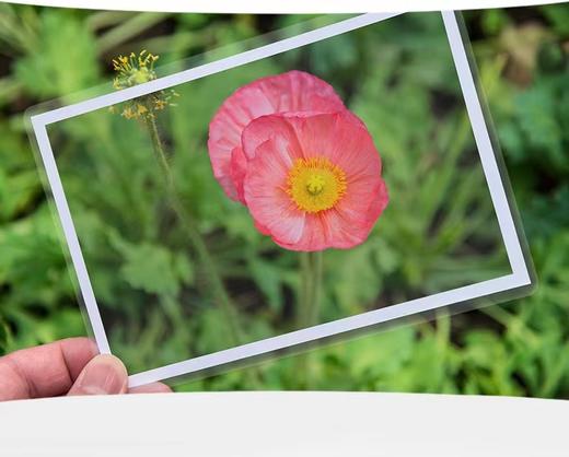 塑封膜相片A5过塑膜A4塑封膜透明过塑膜照片保护膜菜单防潮A4保护膜A3过塑纸100张封塑膜 商品图4