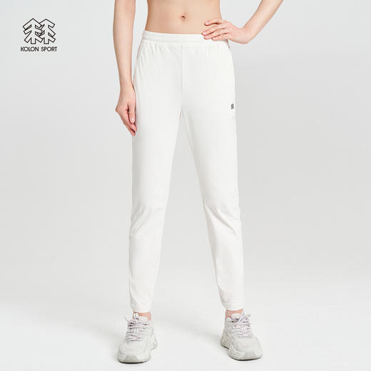 KOLONSPORT可隆户外休闲裤女款弹力凉感针织裤子防晒专业运动长裤LKLP2MN342 商品图2