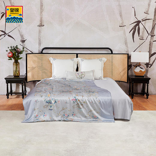 【皇锦】印花蚕丝被-四季花篮 商品图0