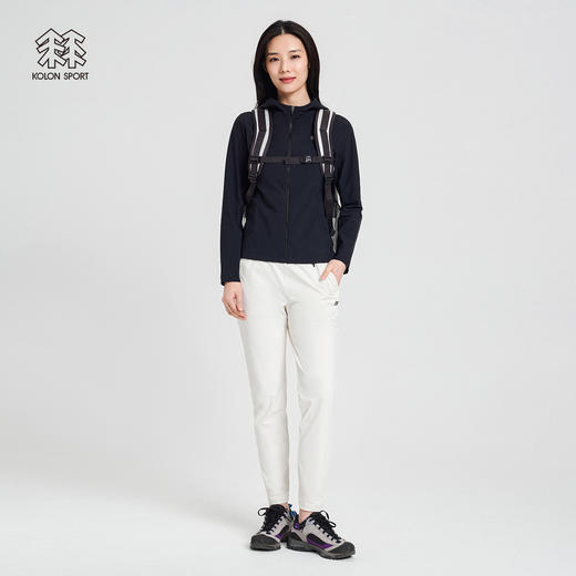 KOLONSPORT可隆针织夹克女款凉感弹力运动外套防晒上衣户外休闲衣LKJK2MN150 商品图1