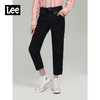 【腰围24-25】Lee商场同款21新品411高腰小脚女牛仔裤显瘦男友酷LWZ4114ET898 商品缩略图0