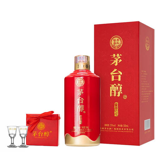 茅台醇 酱香之心 53度 500ml 酱香型白酒 送礼 宴请 收藏 接待 送亲友长辈必备好酒 商品图0