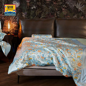 【皇锦】真丝印花蚕丝被-繁花似锦