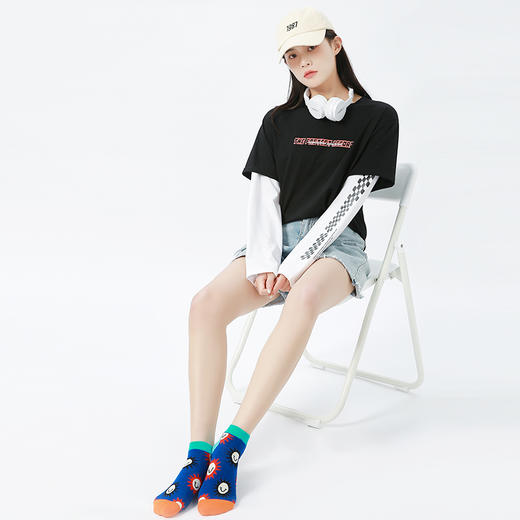 Happy socks同厂同款ins潮袜，好看耐穿 时尚美丽，给你生活添彩 8双/组 随机发 商品图2