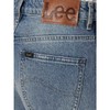 Lee商场同款411舒适高腰小脚蓝色女牛仔裤男友酷LWZ4115PC92N 商品缩略图3