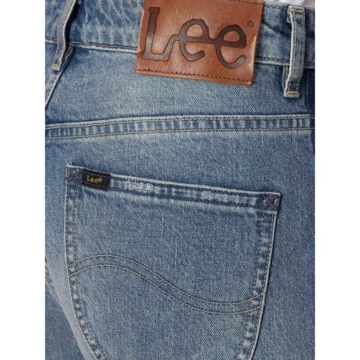 Lee商场同款411舒适高腰小脚蓝色女牛仔裤男友酷LWZ4115PC92N 商品图3