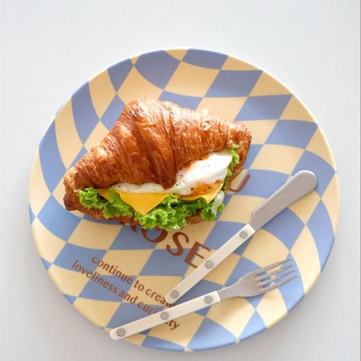 【缤纷糖果】 BLEU et ROSE 原创竹纤维盘子 环保防摔餐具 商品图0