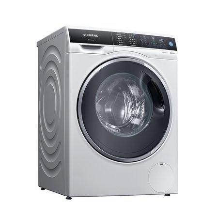 西门子10公斤全自动变频滚筒洗衣机 超氧空气洗 除菌除螨 防过敏程序XQG100-WG54C3B0HW 商品图1