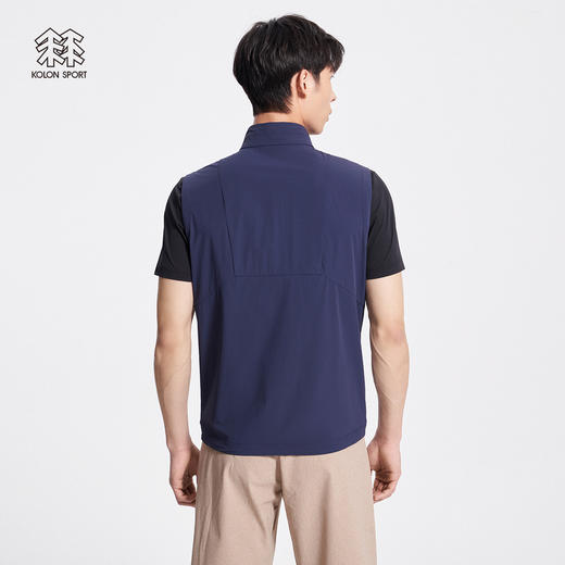 KOLONSPORT可隆户外休闲衣防泼水凉感弹力运动马夹户外防晒上衣	LHVT2MN129 商品图1