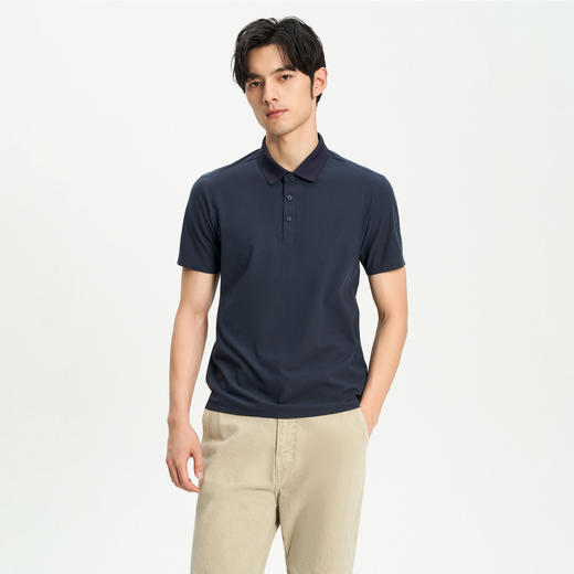 KOLONSPORT可隆POLO男款防晒运动上衣速干打底保罗衫LHPT2MT595 商品图2