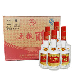 35度醇和3代五粮醇（红铁盒）500ml×6 整箱装 （2012年老酒）