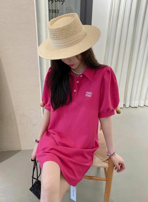 女反领连衣裙8936 商品图0