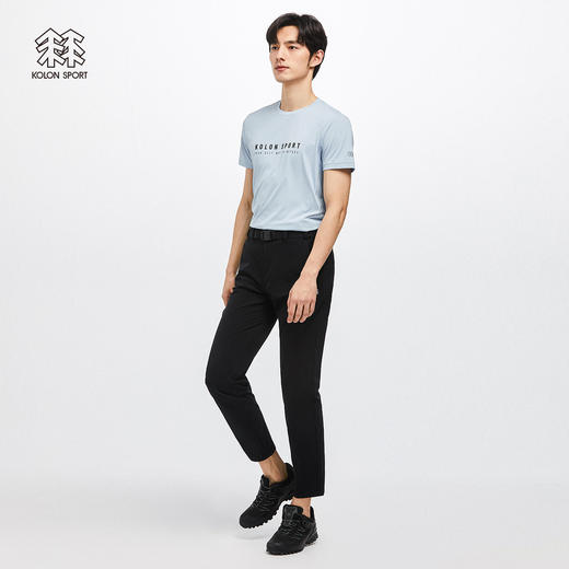KOLONSPORT可隆长裤男款舒乐面料梭织裤子防泼水运动裤户外速干裤LHLP2MN317 商品图5