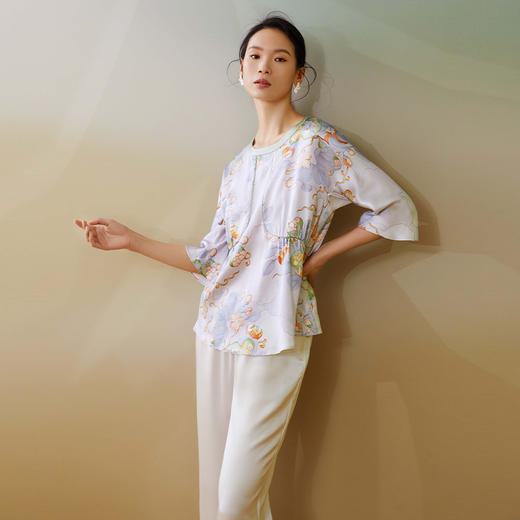 【皇锦】简约胸前分割分身套装 商品图3