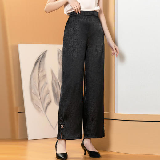 QY QZF 787高腰长裤时尚夏休闲裤 商品图3